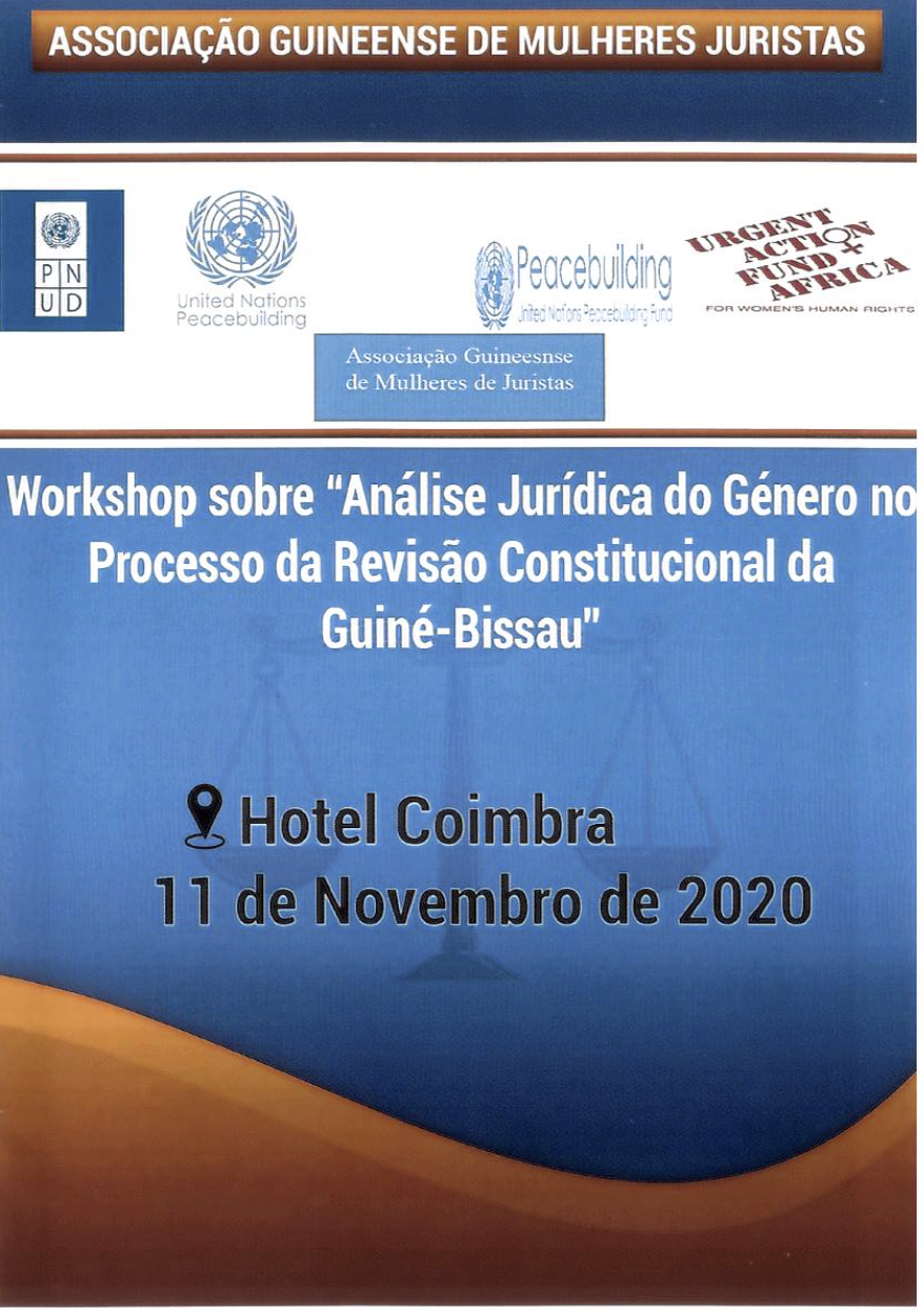 Workshop sobre Análise Jurídica  do Género no processo da Revisão Constitucional da Guiné-Bissau l 