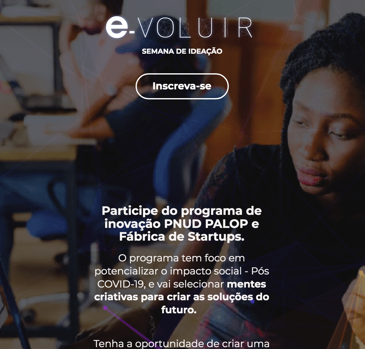 e-Voluir, startup PNUD PALOP