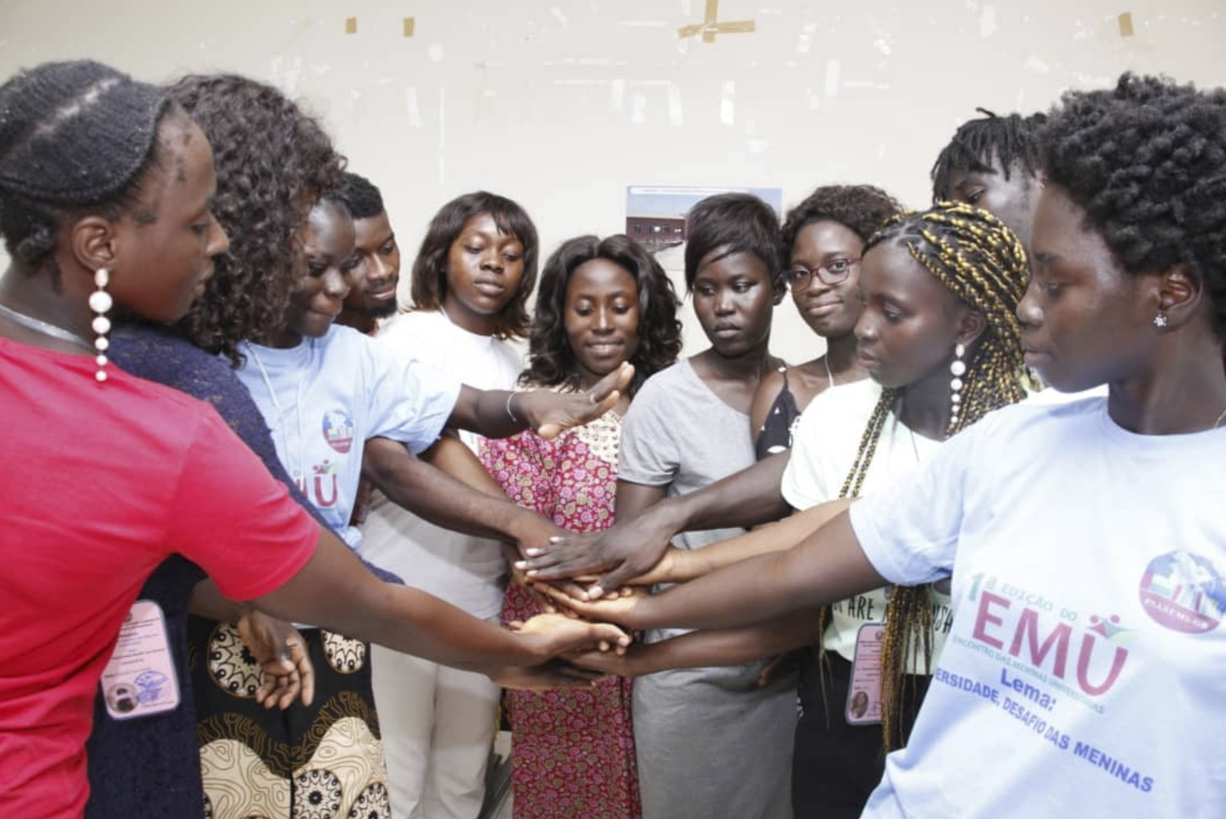 primeira edição do encontro de meninas universitárias "EMU", baseado no projeto "badjudas pudi". 
