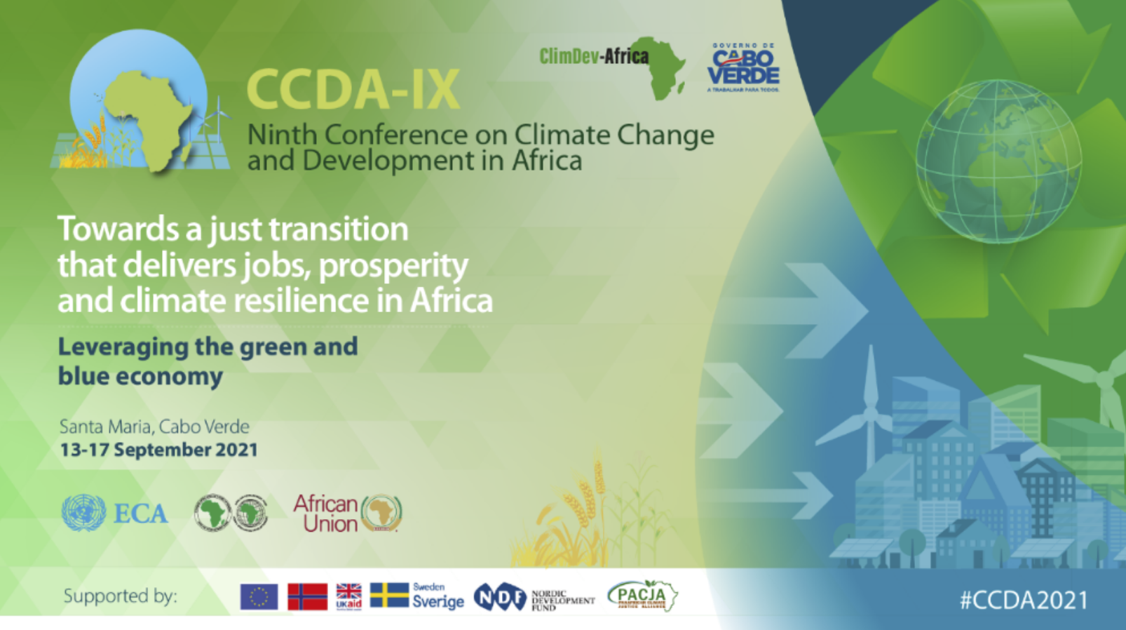 9ª conferência sobre as Mudanças Climáticas em África