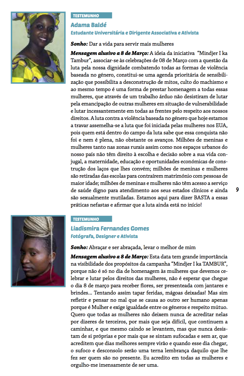 Revista Agenda Cultural Bissau