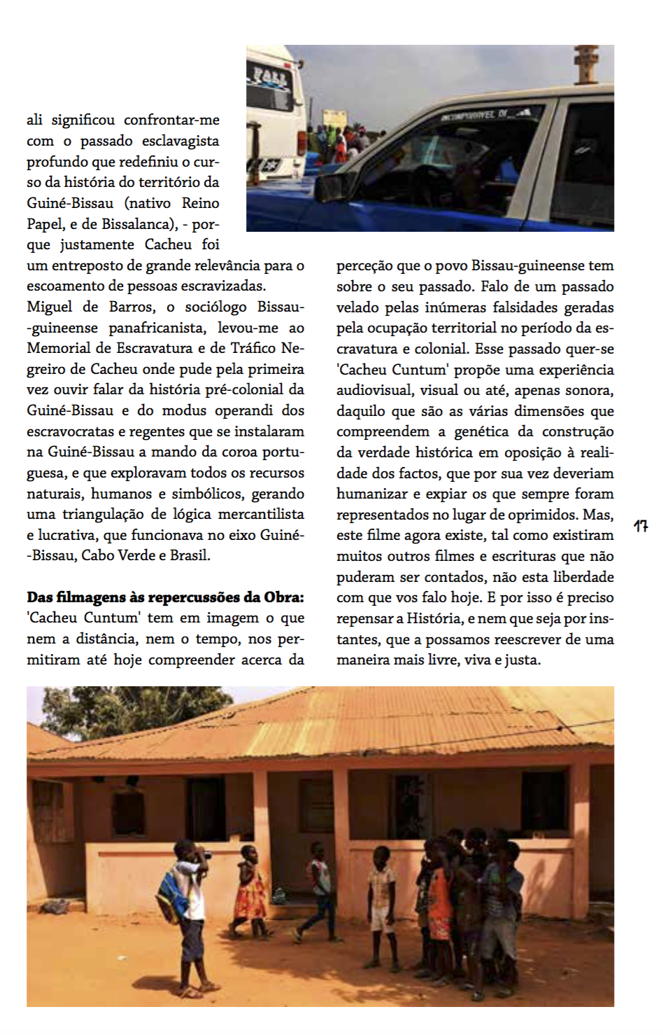 Revista Agenda Cultural Bissau